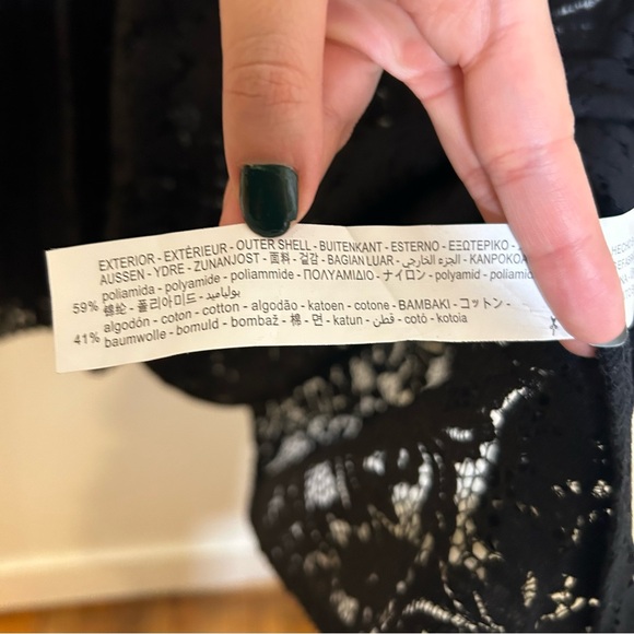 Zara lace swing long sleeve top - Picture 11 of 12